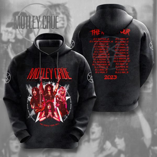 Mötley Crüe 3D Apparel - NGHIAVT 0503