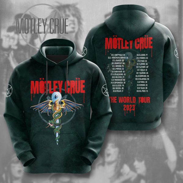 Mötley Crüe 3D Apparel - NGHIAVT 0504