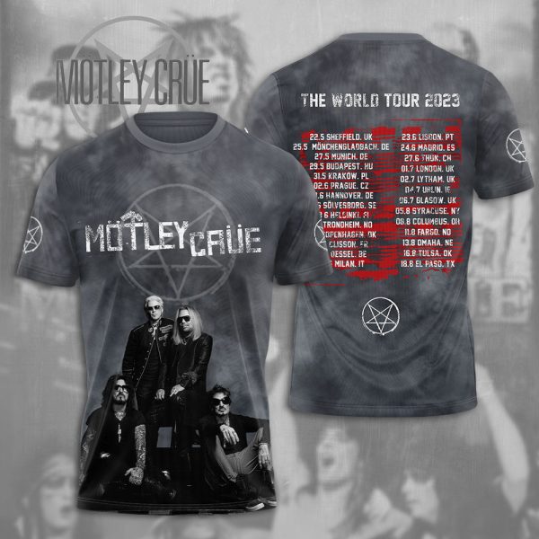 Mötley Crüe 3D Apparel - NGHIAVT 0473