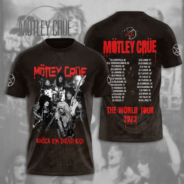 Mötley Crüe 3D Apparel - NGHIAVT 0475
