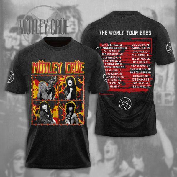 Mötley Crüe 3D Apparel - NGHIAVT 0500