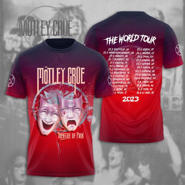 Mötley Crüe 3D Apparel - NGHIAVT 0501