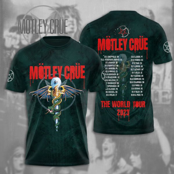 Mötley Crüe 3D Apparel - NGHIAVT 0504