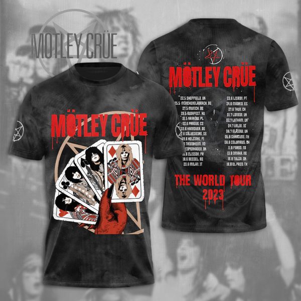 Mötley Crüe 3D Apparel - NGHIAVT 0531