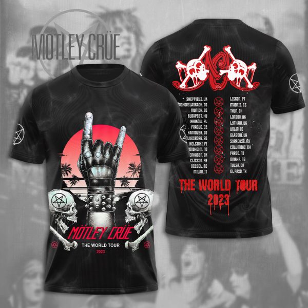 Mötley Crüe 3D Apparel - NGHIAVT 0532