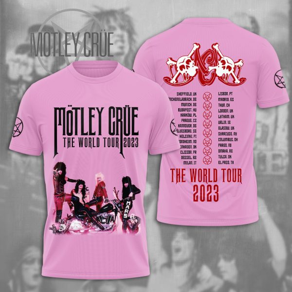 Mötley Crüe 3D Apparel - NGHIAVT 0535