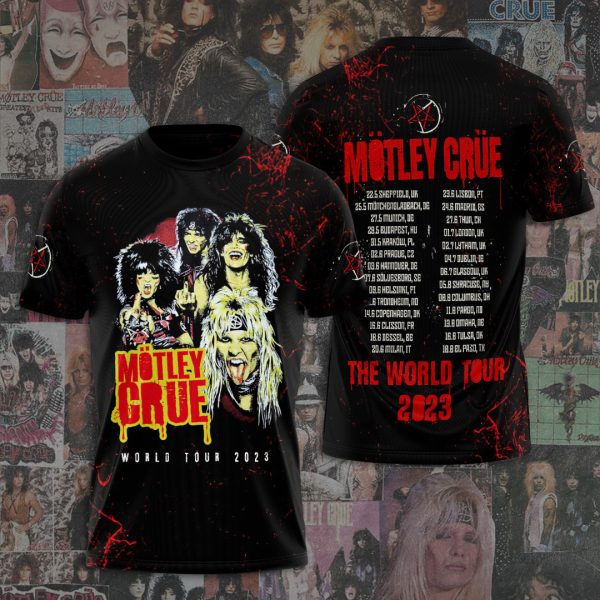 Mötley Crüe 3D Apparel - NGHIAVT 0476