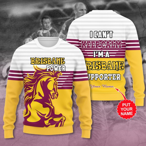 Personalized Brisbane Broncos 3D Apparel - VANDH 430