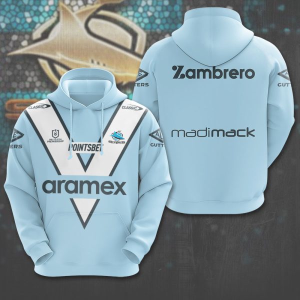 Cronulla-Sutherland Sharks 3D Apparel - VANDH 683