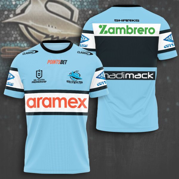 Cronulla-Sutherland Sharks 3D Apparel - VANDH 684