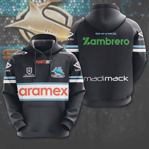 Cronulla-Sutherland Sharks 3D Apparel - VANDH 685