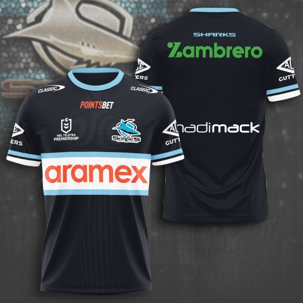 Cronulla-Sutherland Sharks 3D Apparel - VANDH 685
