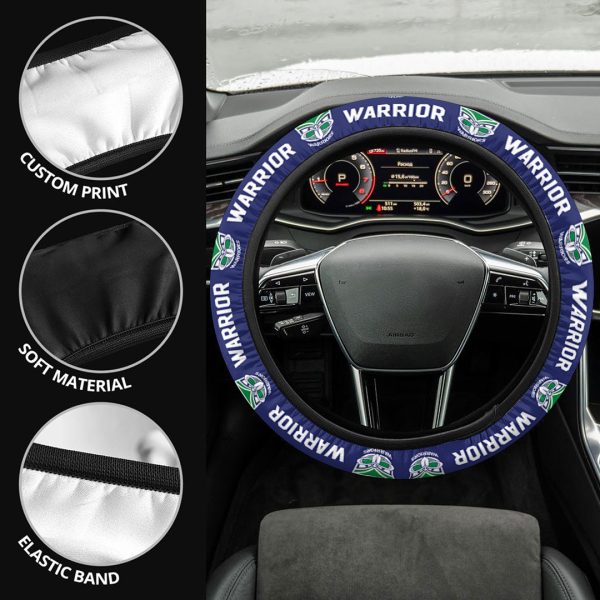 New Zealand Warriors Steering Wheel Cover - VANDH 600