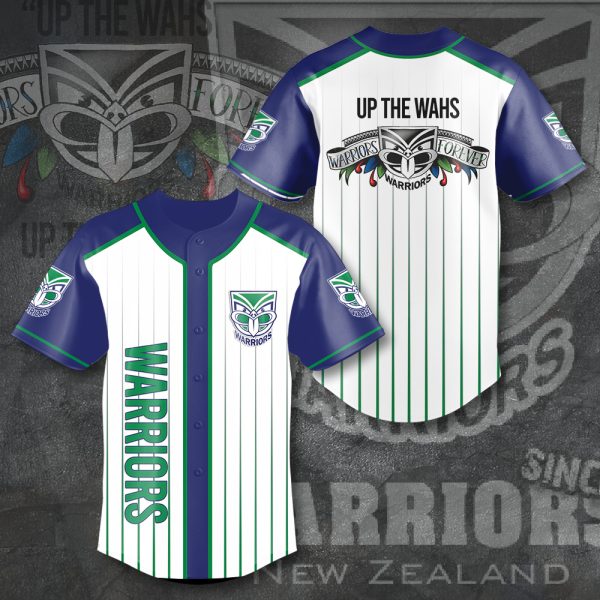 New Zealand Warriors Baseball Jersey - VANDH 591