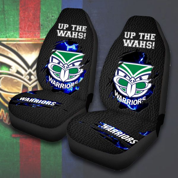 New Zealand Warriors 2PCS Car Seat Cover - VANDH 623
