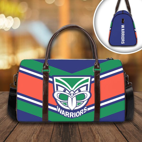 New Zealand Warriors Leather Duffle Bag - VANDH 613