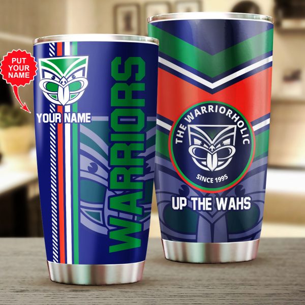 Personalized New Zealand Warriors Tumbler Cup - VANDH 590
