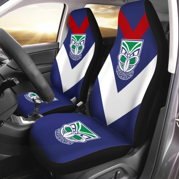 New Zealand Warriors 2PCS Car Seat Cover - TANTN 1862