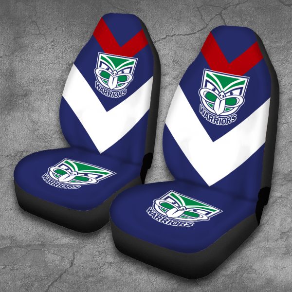 New Zealand Warriors 2PCS Car Seat Cover - TANTN 1862
