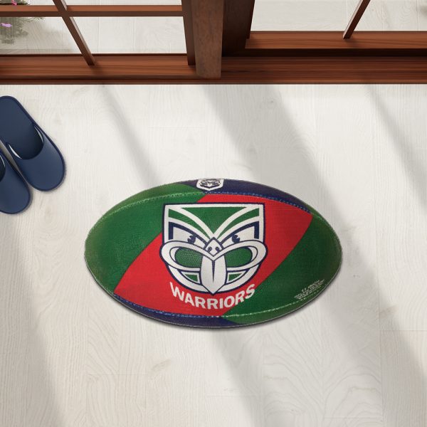 New Zealand Warriors Custom Shape Mat - TANTN 1758