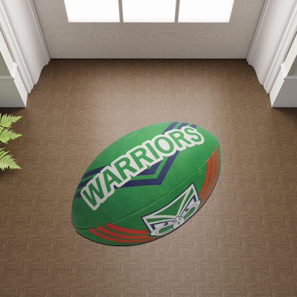 New Zealand Warriors Custom Shape Mat - TANTN 1759