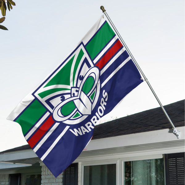 New Zealand Warriors 3D House Flag - TANTN 1863