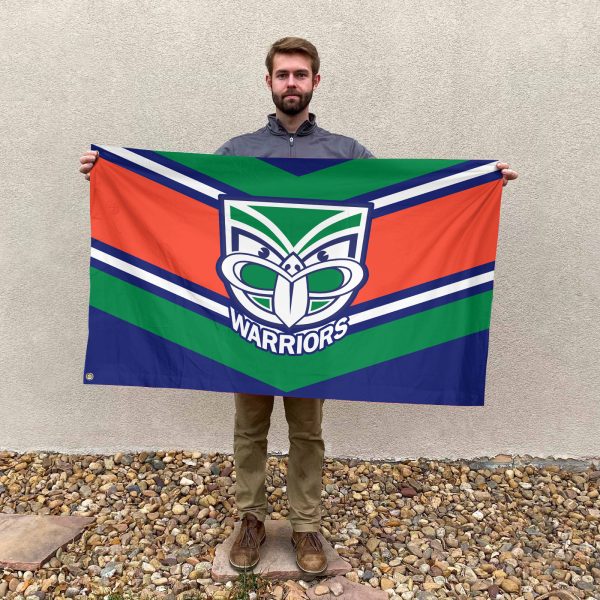 New Zealand Warriors 3D House Flag - VANDH 567