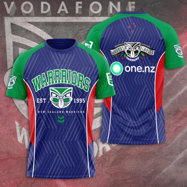 New Zealand Warriors 3D Apparel - TANTN 1881
