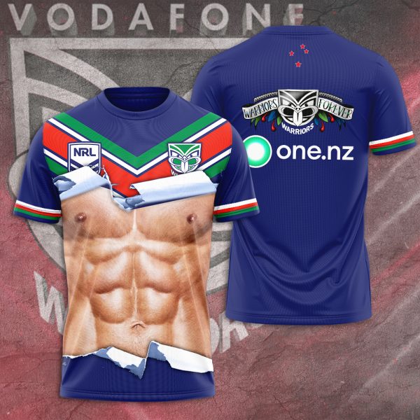 New Zealand Warriors 3D Apparel - TANTN 1882