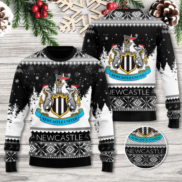 Newcastle United 3D Ugly Sweater - TANTN 2048