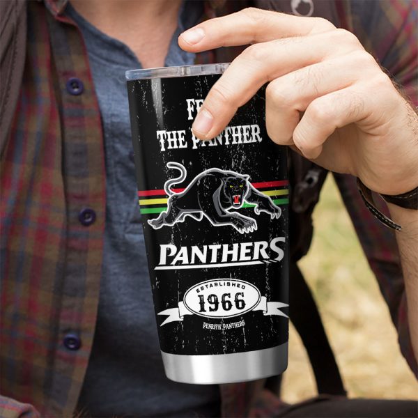 Personalized Penrith Panthers Tumbler Cup - VANDH 464