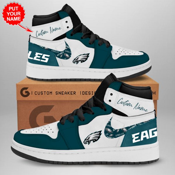 Personalized Philadelphia Eagles AJ 1 Sneaker - TANTN 1600