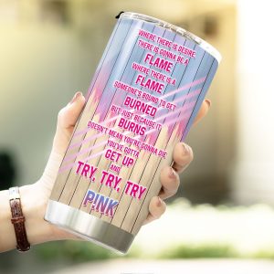 Personalized P!nk Tumbler Cup - VANDH 518