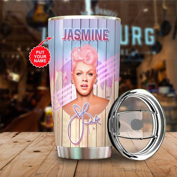 Personalized P!nk Tumbler Cup - VANDH 518