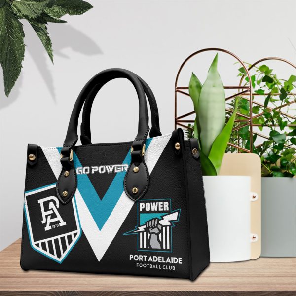 Port Adelaide FC Leather HandBag - VANDH 499