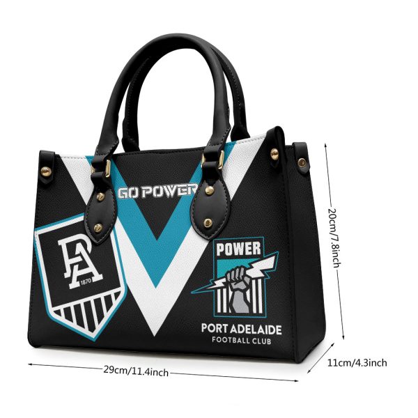 Port Adelaide FC Leather HandBag - VANDH 499