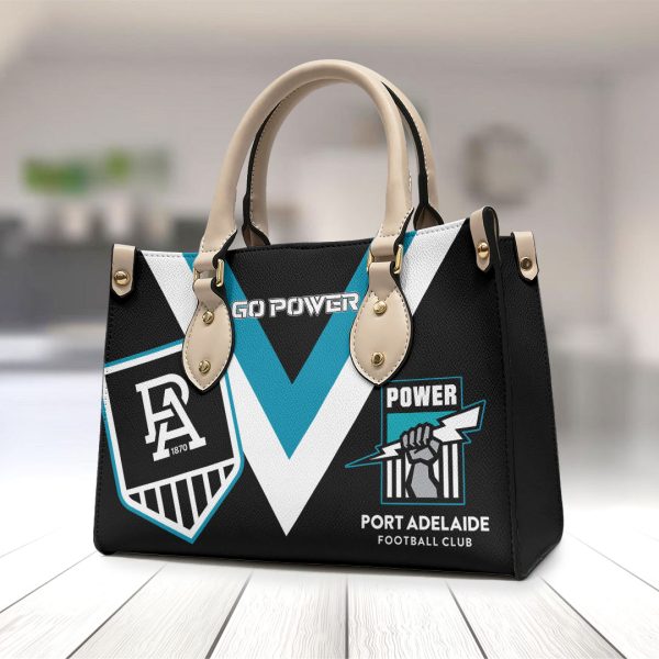 Port Adelaide FC Leather HandBag - VANDH 499