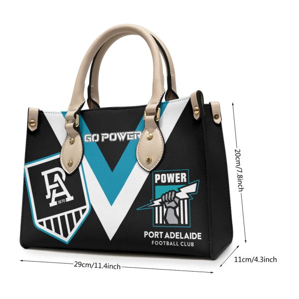 Port Adelaide FC Leather HandBag - VANDH 499