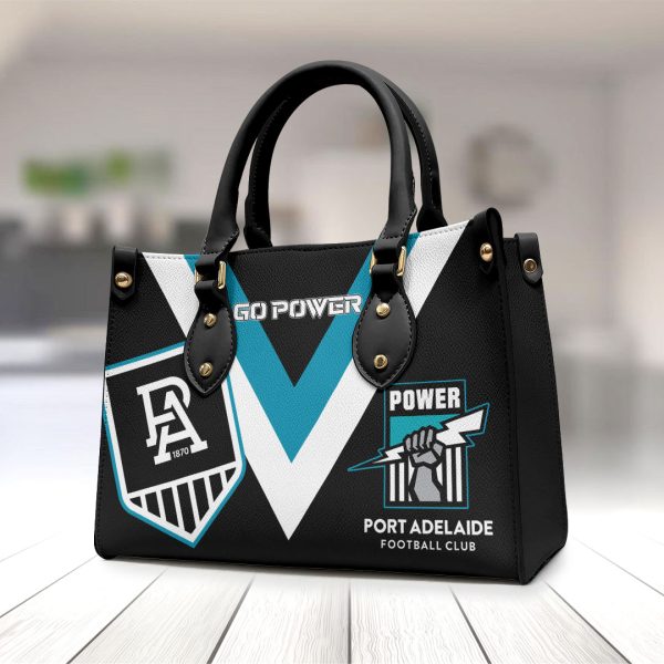 Port Adelaide FC Leather HandBag - VANDH 499