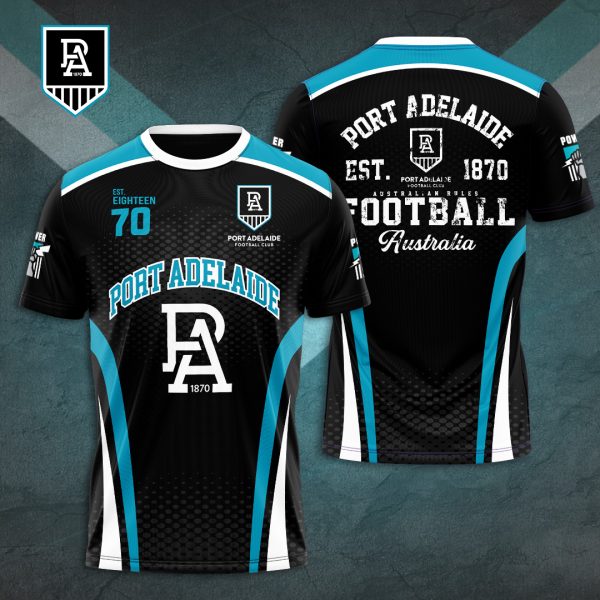 Port Adelaide FC 3D Apparel - TANTN 1888