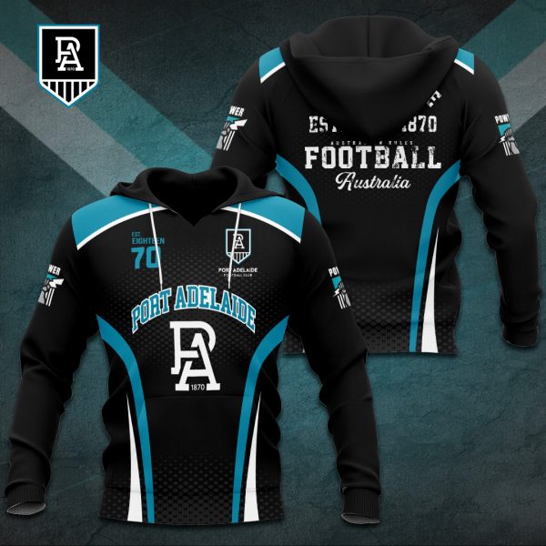 Port Adelaide FC 3D Apparel - TANTN 1888
