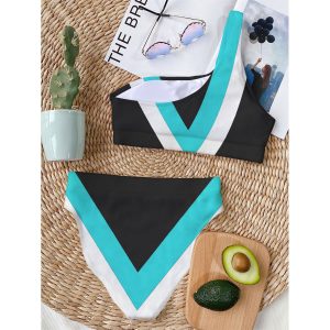 Port Adelaide FC Women's Bikini With Single Shoulder - VANDH 506