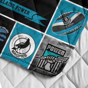 Port Adelaide FC Quilt Blanket - VANDH 545