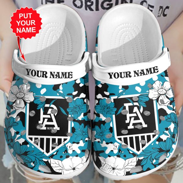 Personalized Port Adelaide FC Custom Crocs - TANTN 1749