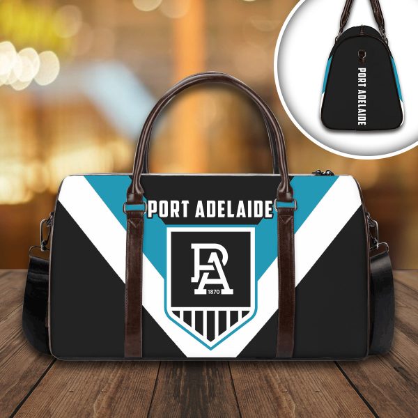 Port Adelaide FC Leather Duffle Bag - VANDH 605