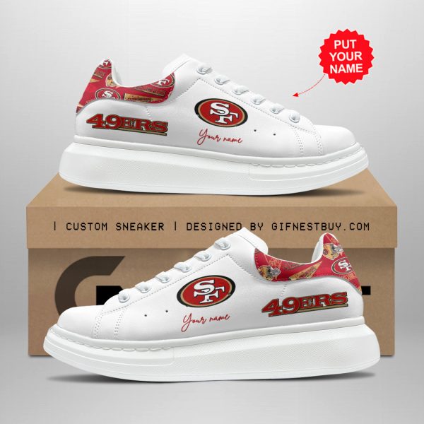 Personalized San Francisco 49ers McQueen Shoes - TANTN 1591