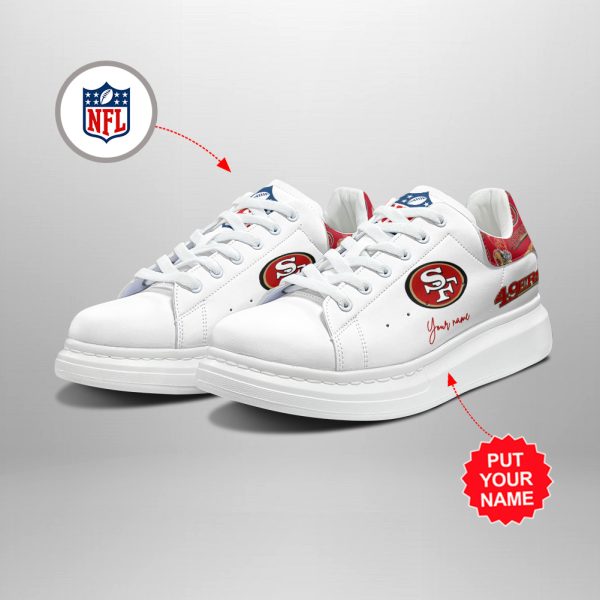 Personalized San Francisco 49ers McQueen Shoes - TANTN 1591