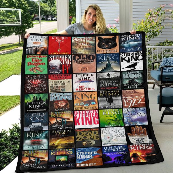 Stephen King Horror Quilt Blanket - VANDH 732