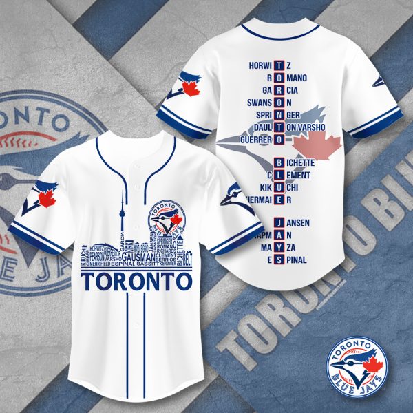 Toronto Blue Jays Baseball Jersey - TANTN 1729
