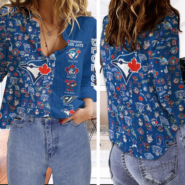 Toronto Blue Jays 3D Linen Shirt - TANTN 1983